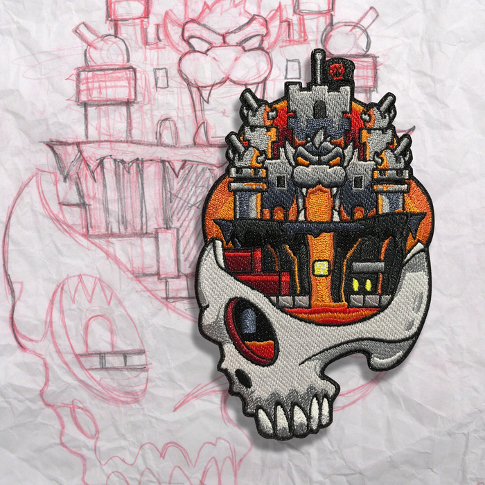 Minds Eye Castle Koop Embroidery Patch