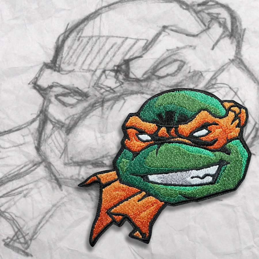 Grumpy Turtles Set v2 Embroidery Patch