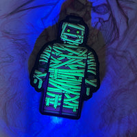 Grumpy Mummy Brick Fig PVC Patch