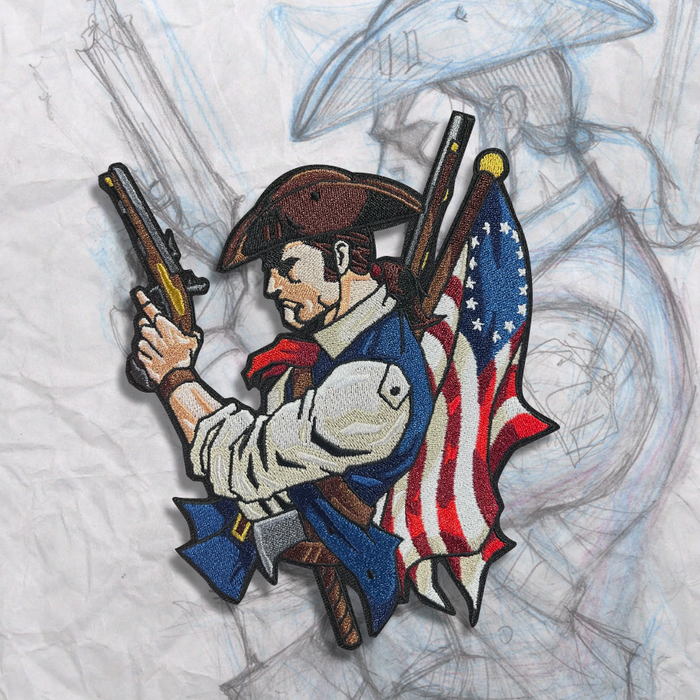 Patriot Shooter Embroidery Patch