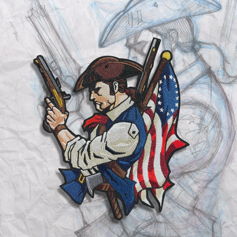Patriot Shooter Embroidery Patch