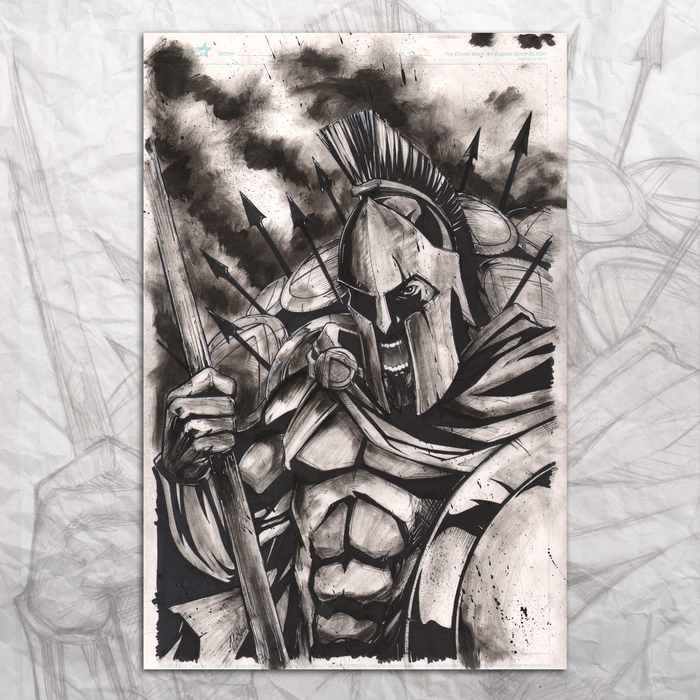 300 Spartan Original Artwork