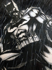 Batman Black & White Original Artwork