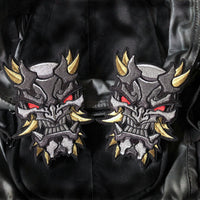 Berserker Oni Mask Embroidery Patch