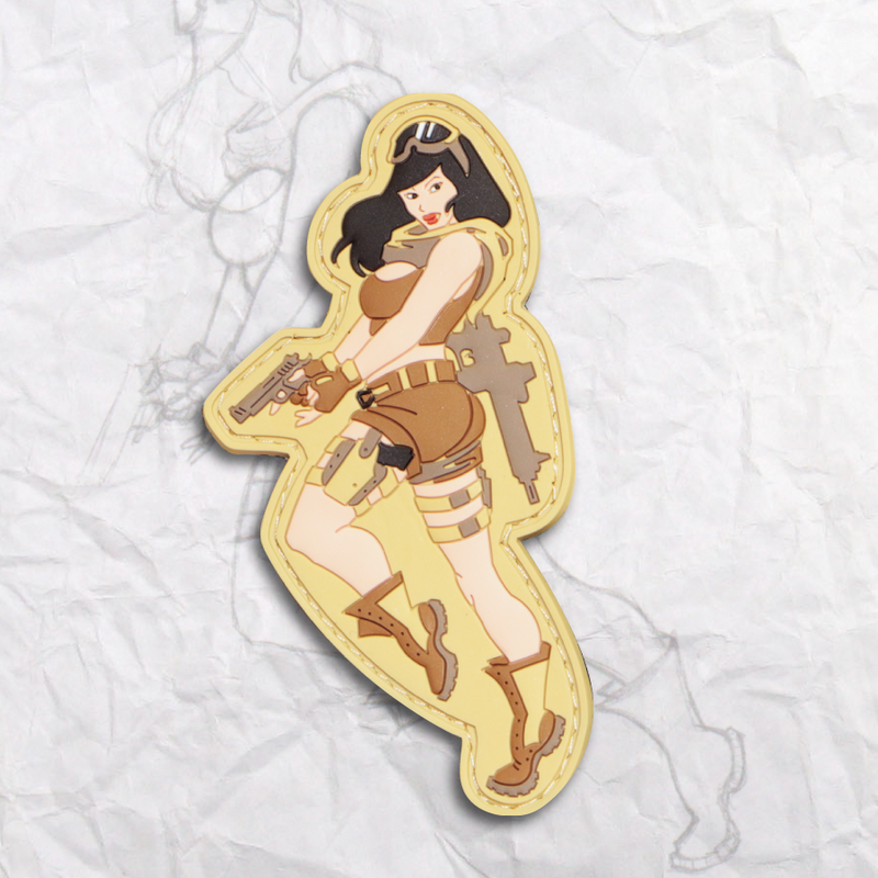 Combat Carla PVC Patch