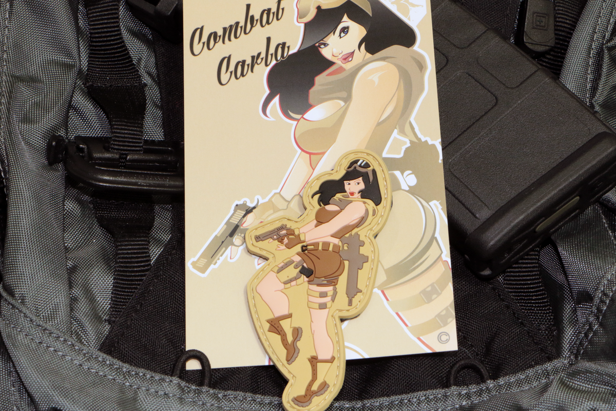 Combat Carla PVC Patch