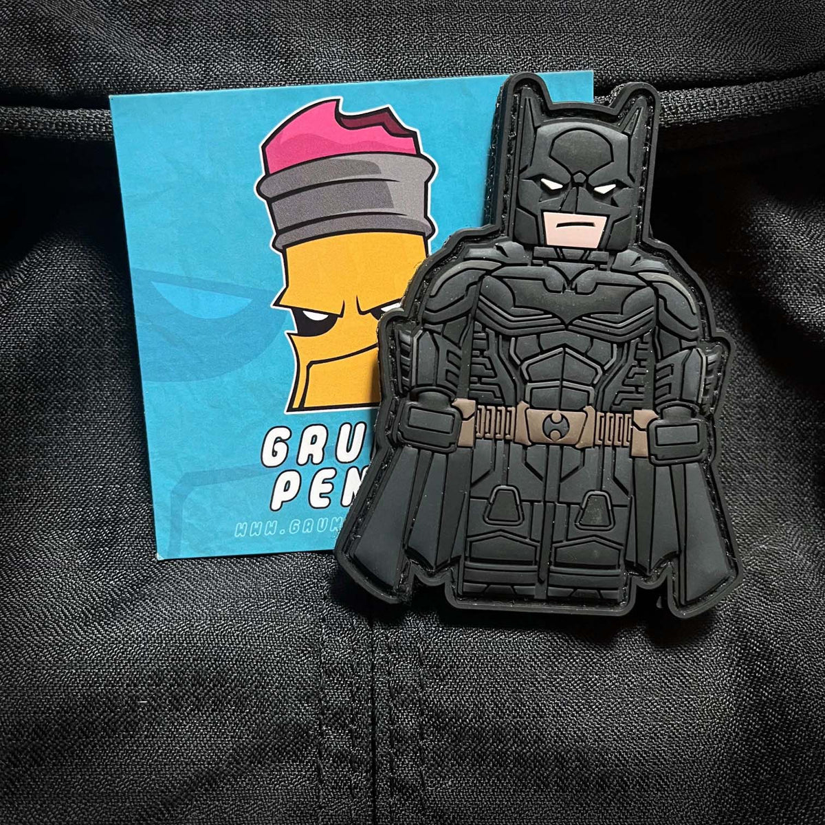 Grumpy Brick fig The Night Pvc Patch