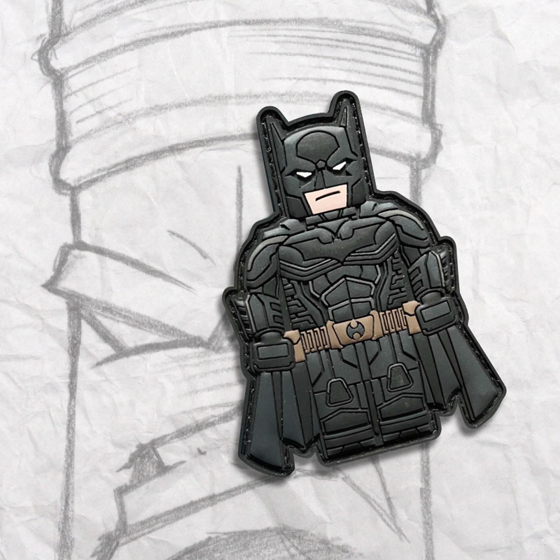 Grumpy Brick fig The Night Pvc Patch