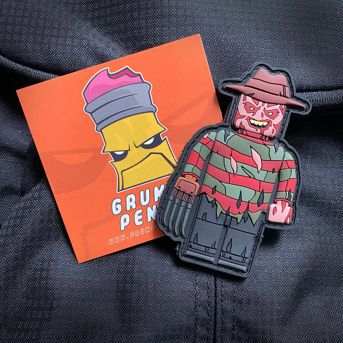 Grumpy Brick fig Kruger Pvc Patch