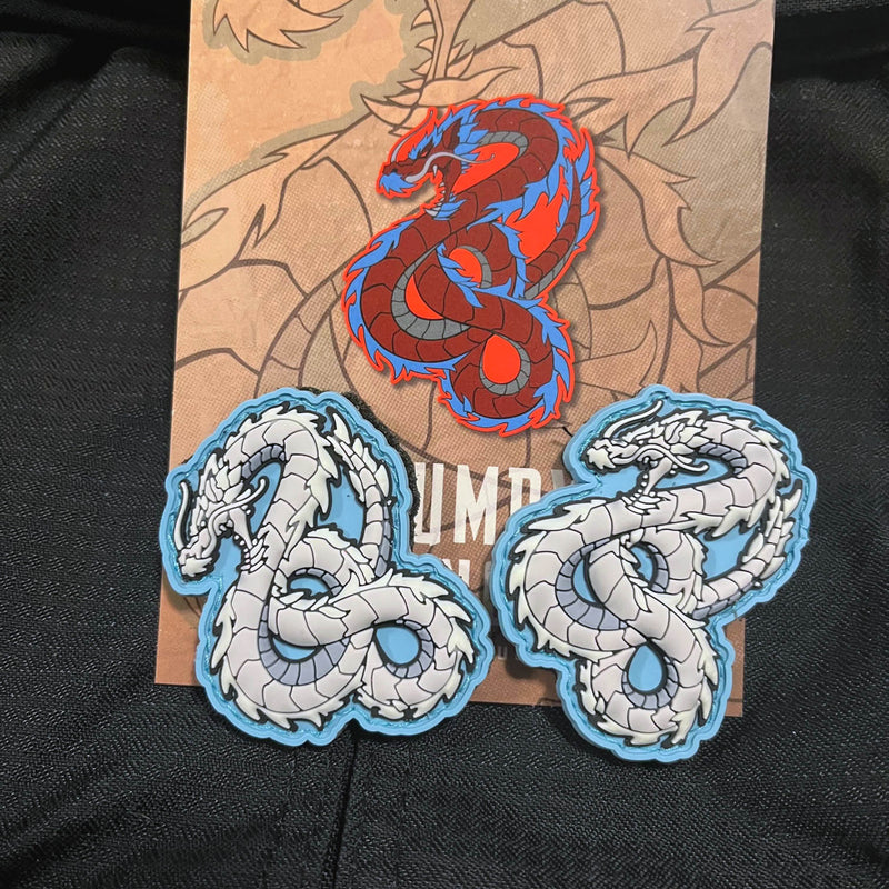 Mini Ghost Dragon, PVC Patch set