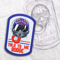 Talk To Me Goose PVC Patch