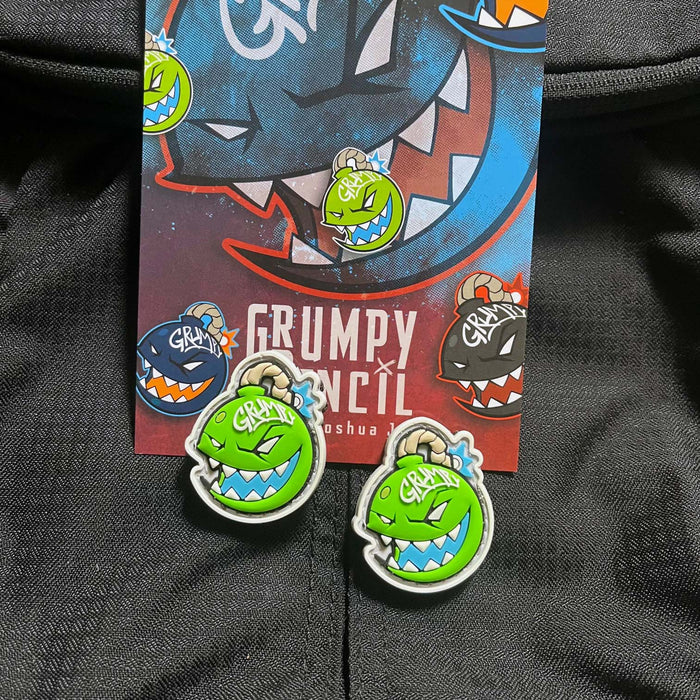 Toxic Grumpy Bombs , PVC Patch set