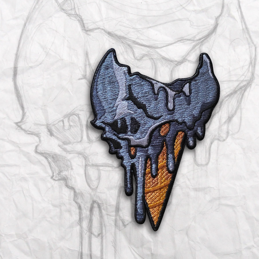 Death Cone, "Ash" Embroidery Patch