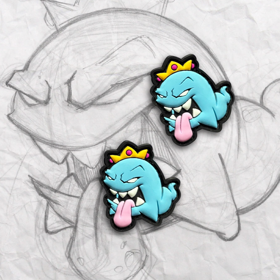 Grumpy Ghost, PVC Patch set – Grumpy Pencil