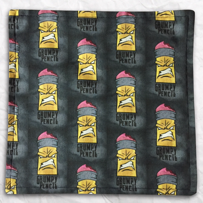 Grumpy Pencil Handcrafted Limited Edition Handkerchief