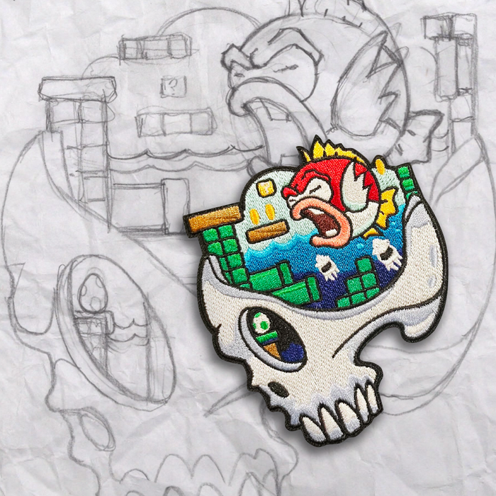 Minds Eye, Mario v3 New Embroidery Patch