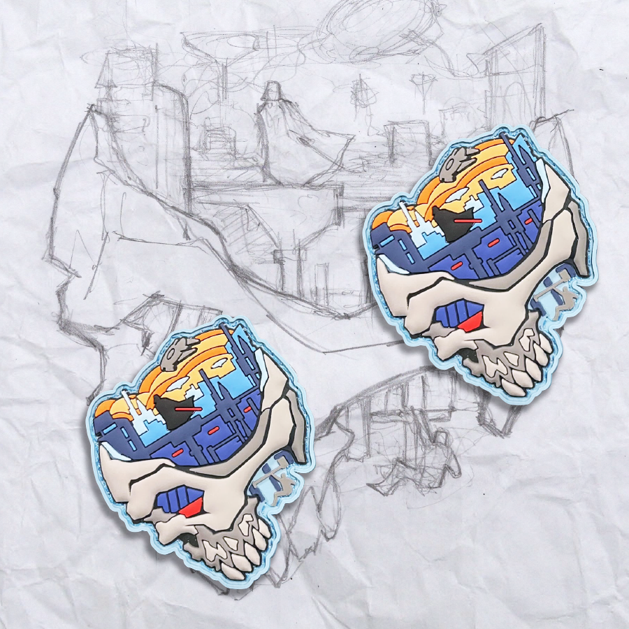 Mini Minds Eye, Cloud City PVC Patch set