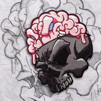 New! Numbskull v 3 Embroidery Patch