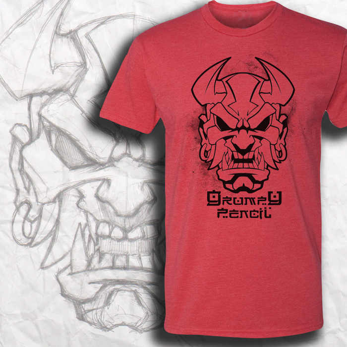 Grumpy Devil Oni T-Shirt