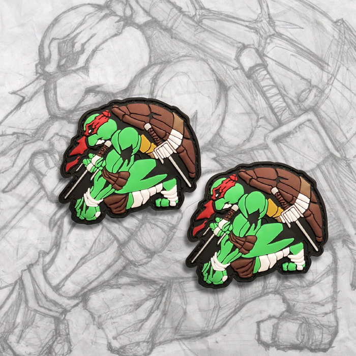 Mini Turtle Ralph, PVC Patch set