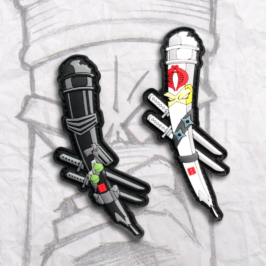 Grumpy Arashikage Pencils PVC Patch set