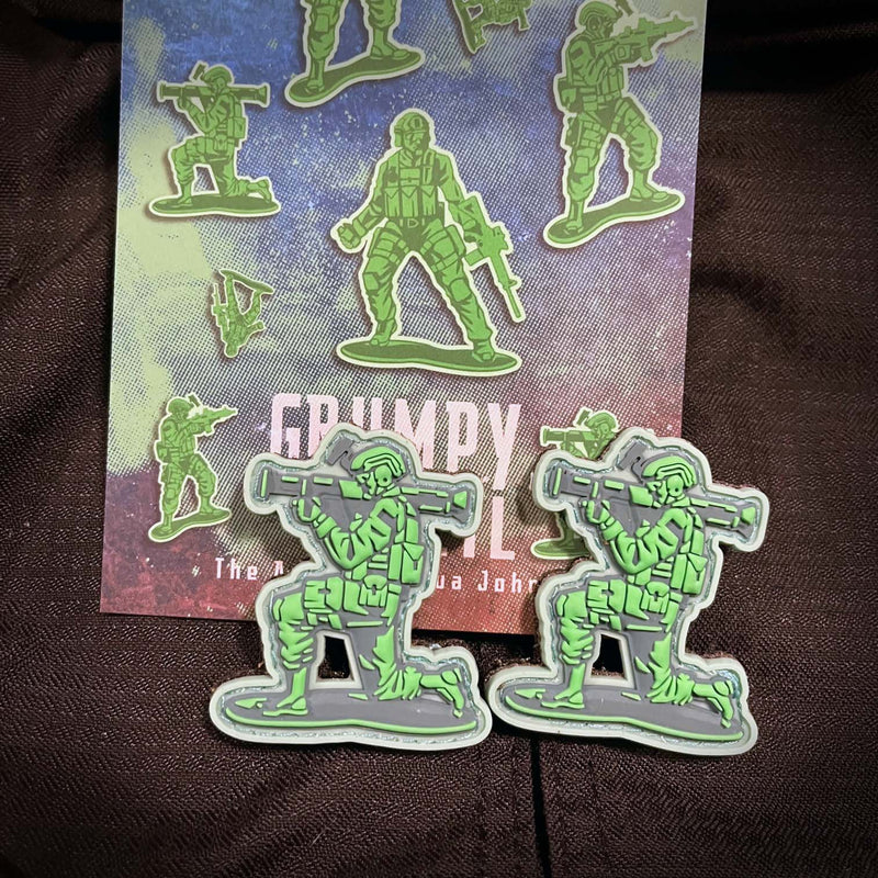 Mini Army Men V2, PVC Patch set