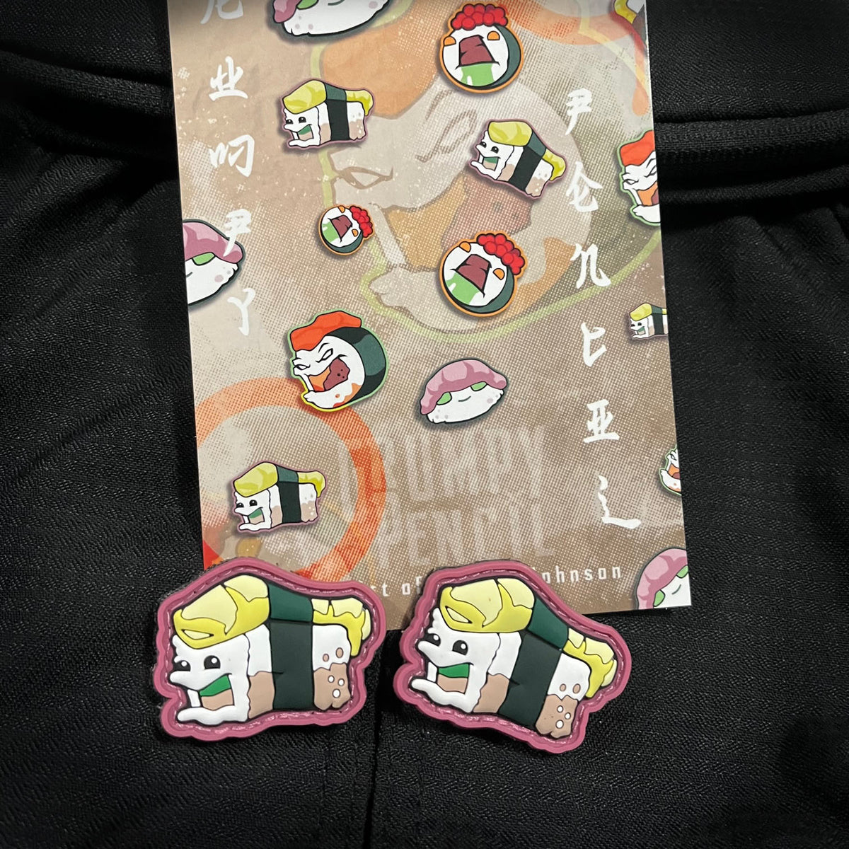 Grumpy Sushi V4, PVC Patch set