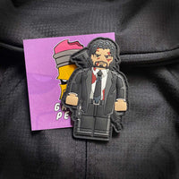 Grumpy Brick fig 'John Brick 2' Pvc Patch