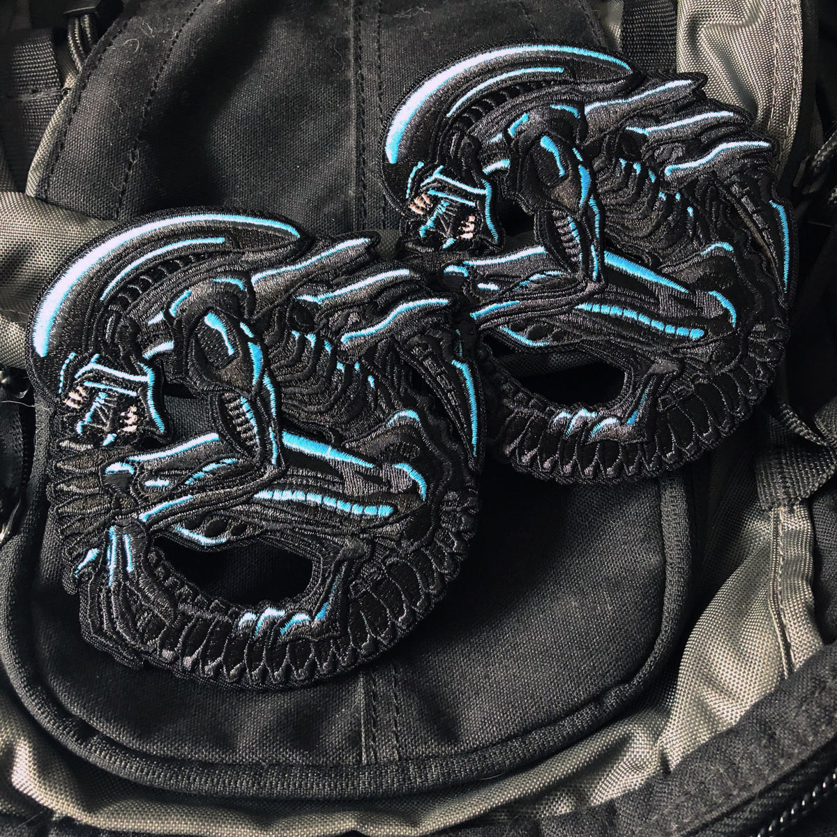 Electric Xeno Embroidery Patch